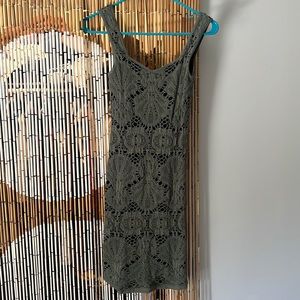 Double layered, can be worn midi or mini length